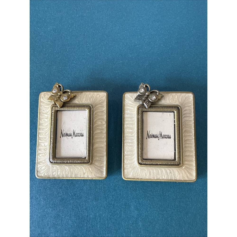 Neiman Marcus 2 Mini Frames Jay Strongwater